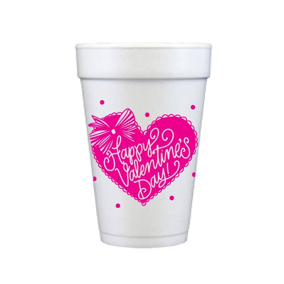 Valentine's Day Foam Cups – Presley Paige